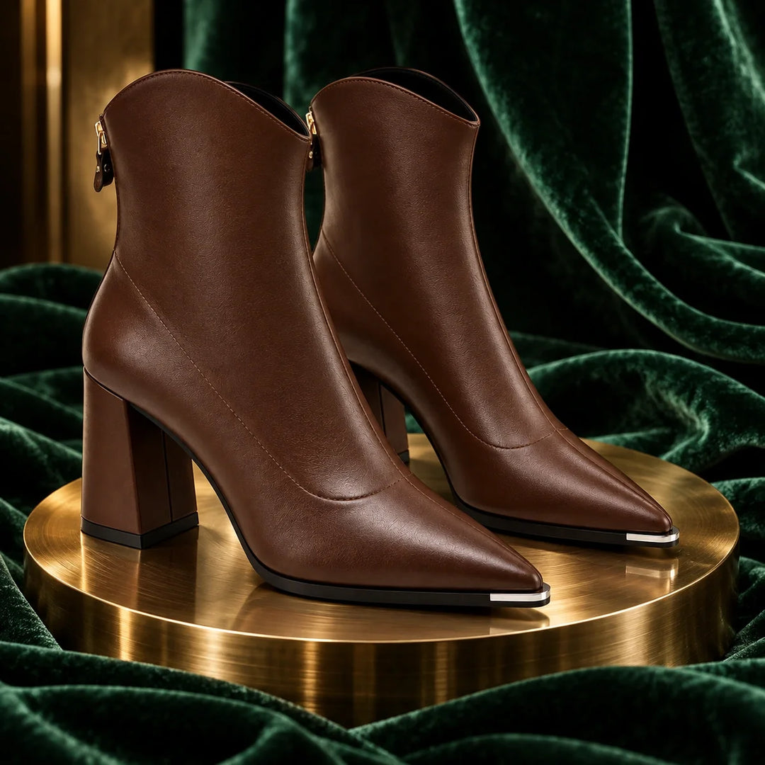 Bottes en cuir Estelle