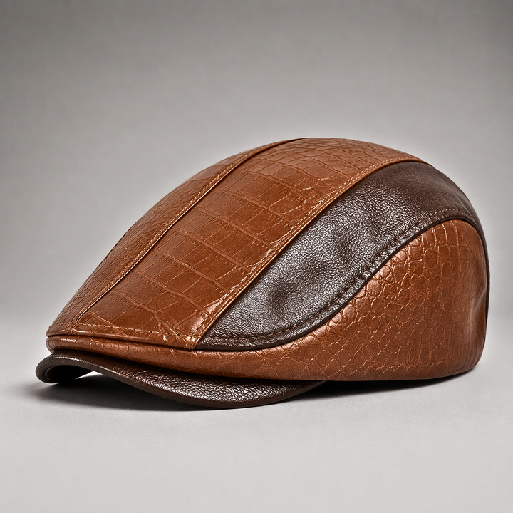 Beret en cuir