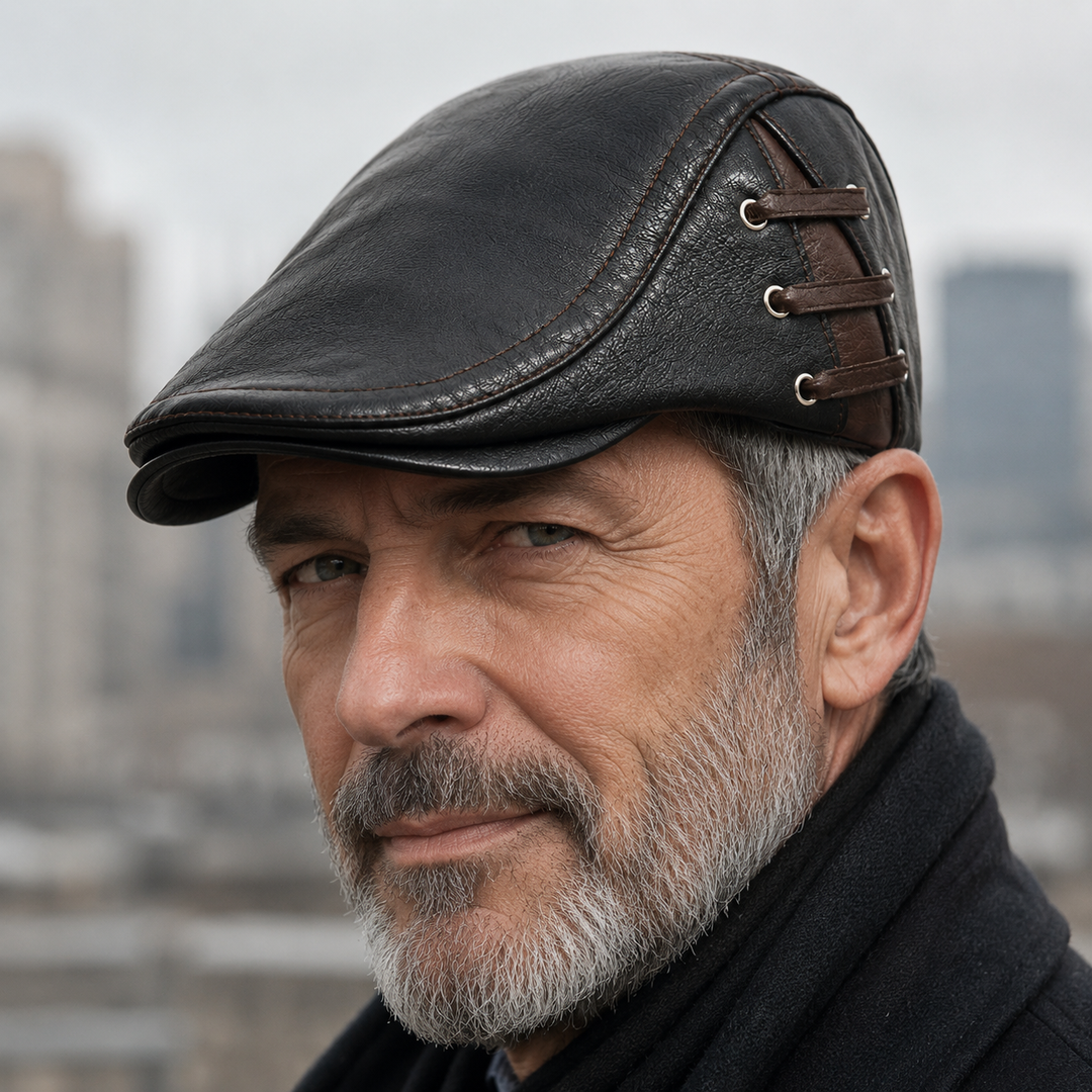 Béret en Cuir