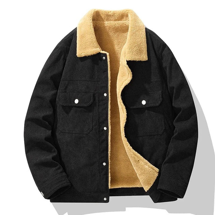 La Veste en Velours Côtelé