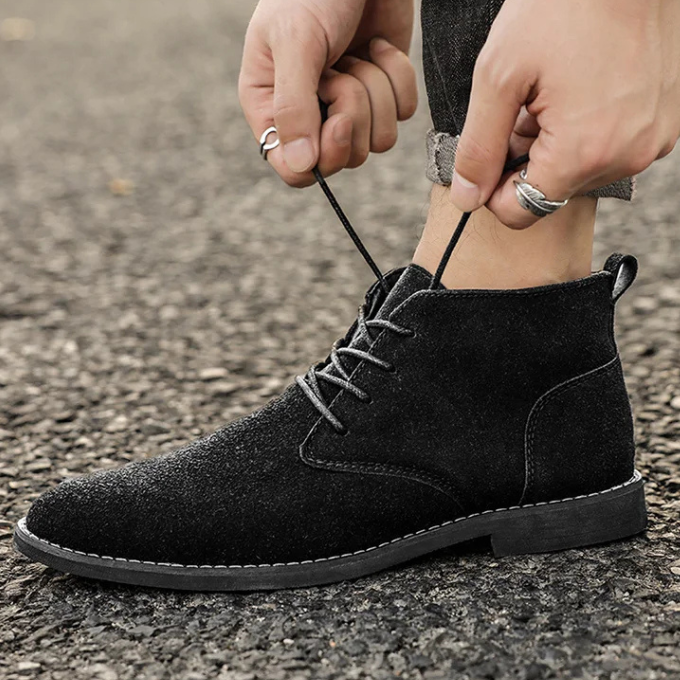 Bottes Chukka en Suède Douce