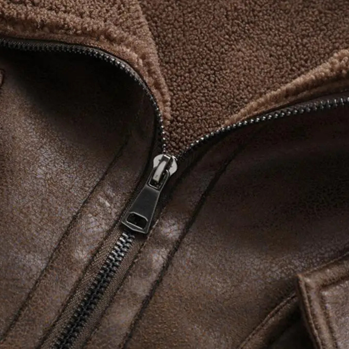 Le Manteau en Cuir Frontier