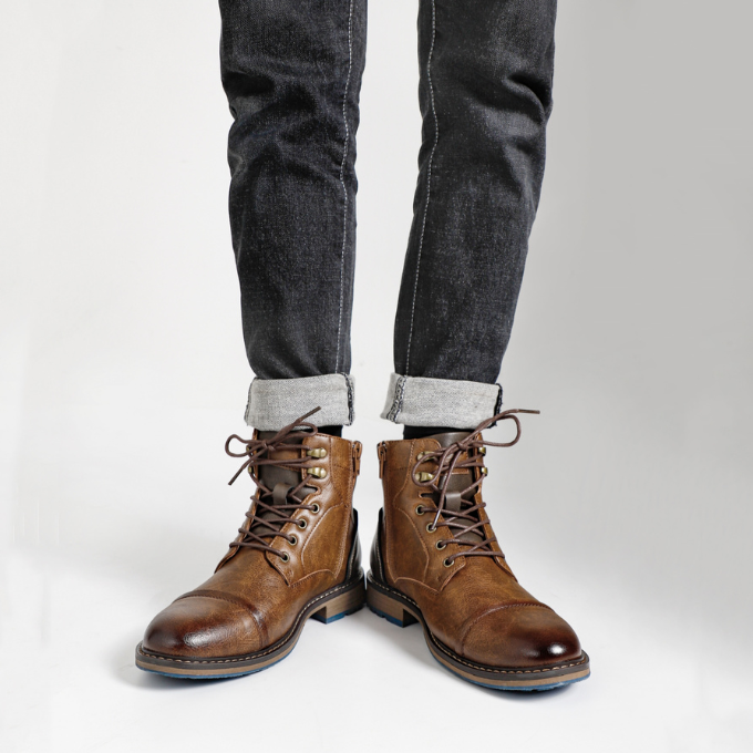 Bottes en cuir Bayshore