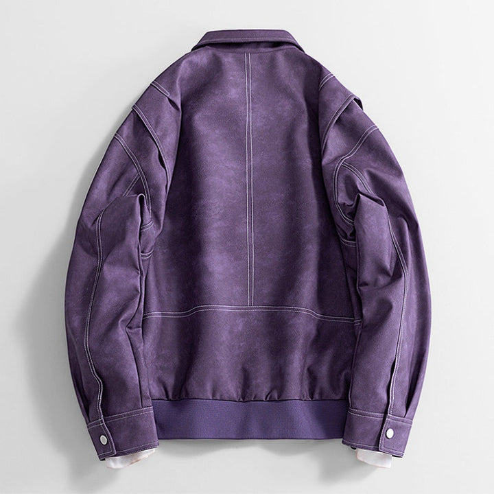 Benson Bomber en Cuir Classique