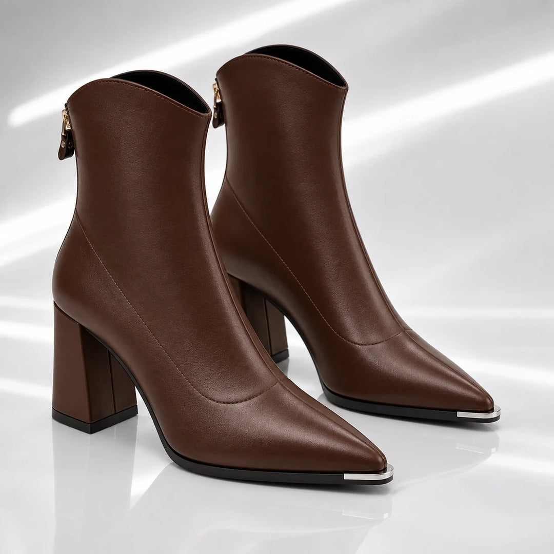 Bottes en cuir Estelle