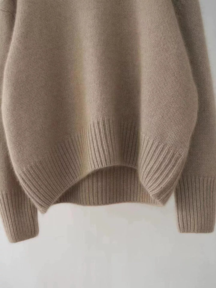 Scarlett | Pull Col Roulé à Épaules Tombantes