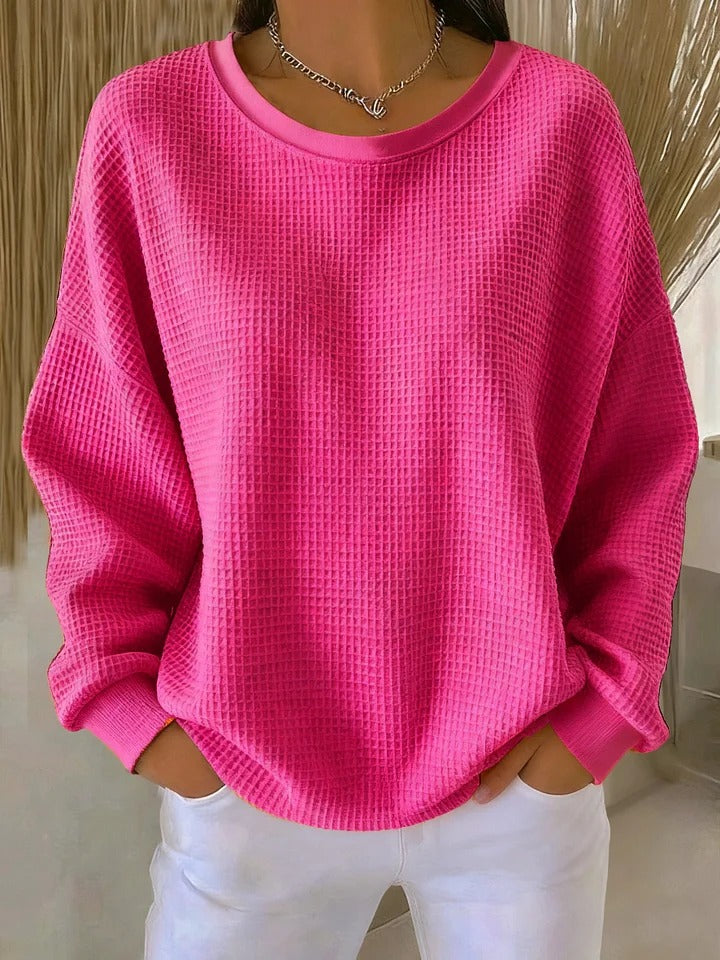 Margaux | Pull Gaufré Classique