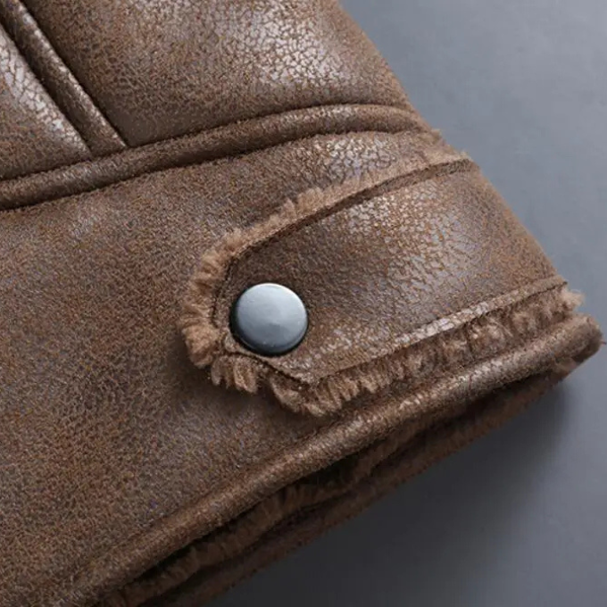 Le Manteau en Cuir Frontier