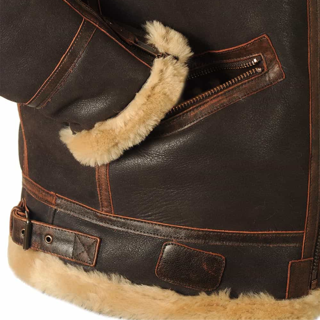 Veste de pilote classique
