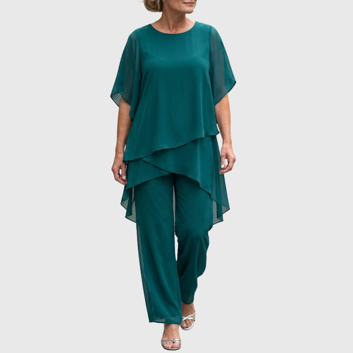 ELARA | Ensemble Palazzo Fluide pour un Confort et un Style Élégants