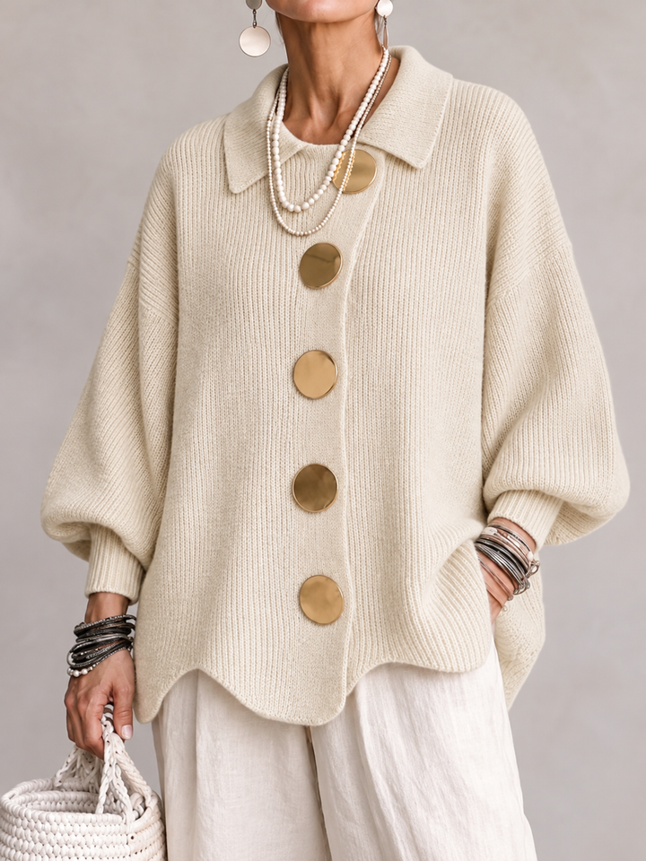 Ardelle™ | Cardigan Oversize avec Col