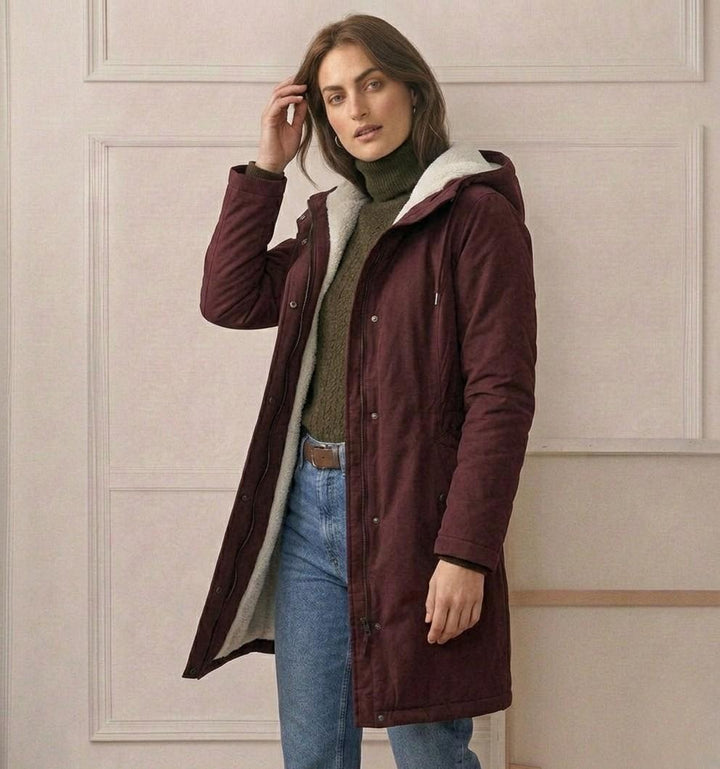 MOREAU LYON | PARKA D'HIVER DOUBLÉE EN POLAIRE POUR FEMMES