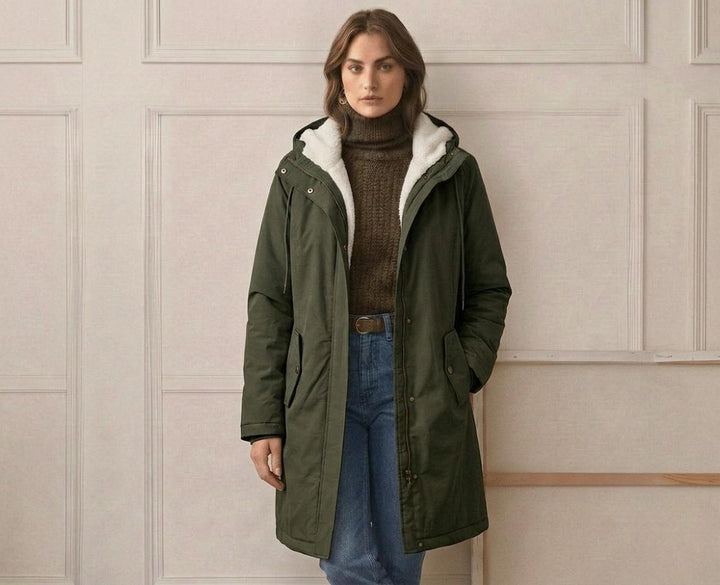 MOREAU LYON | PARKA D'HIVER DOUBLÉE EN POLAIRE POUR FEMMES