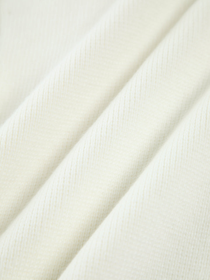 Cardigan à Ourlet Déchiré avec Détails en Perles