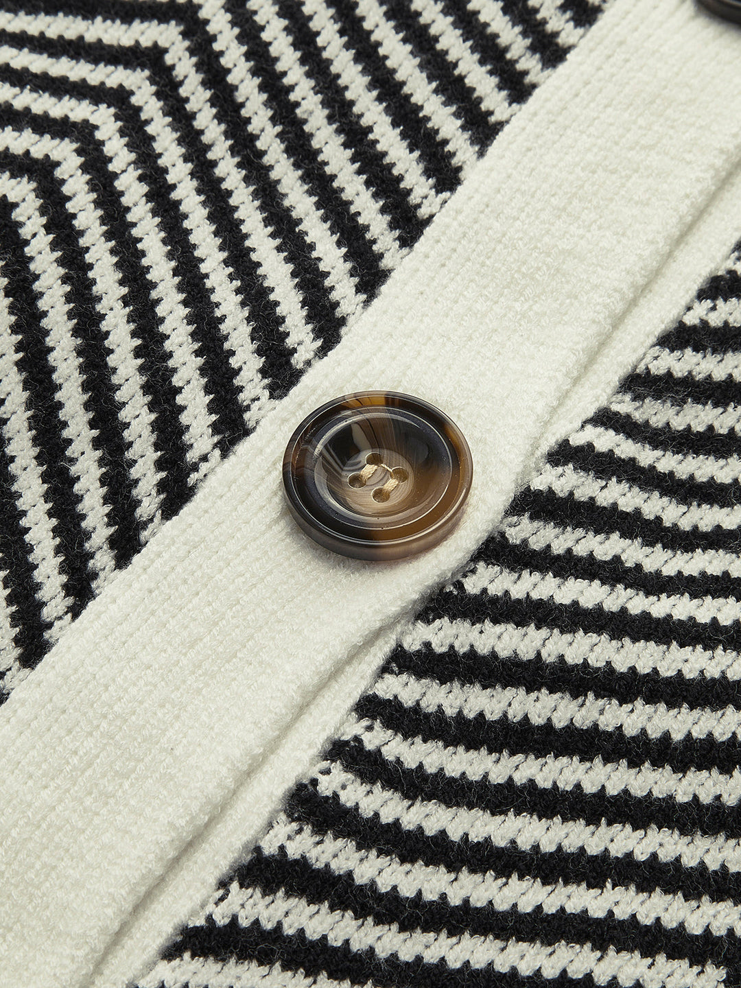 Cardigan Herringbone Surdimensionné