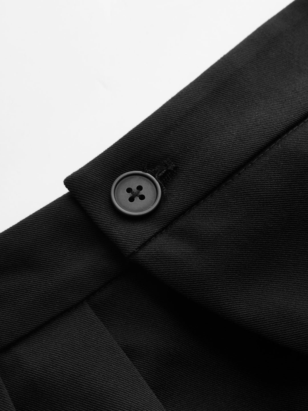 Pantalon large à superposition asymétrique