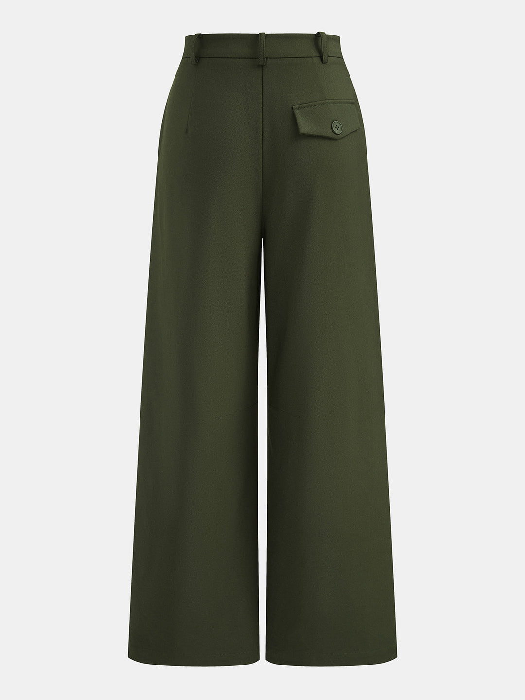 Pantalons larges à taille croisée