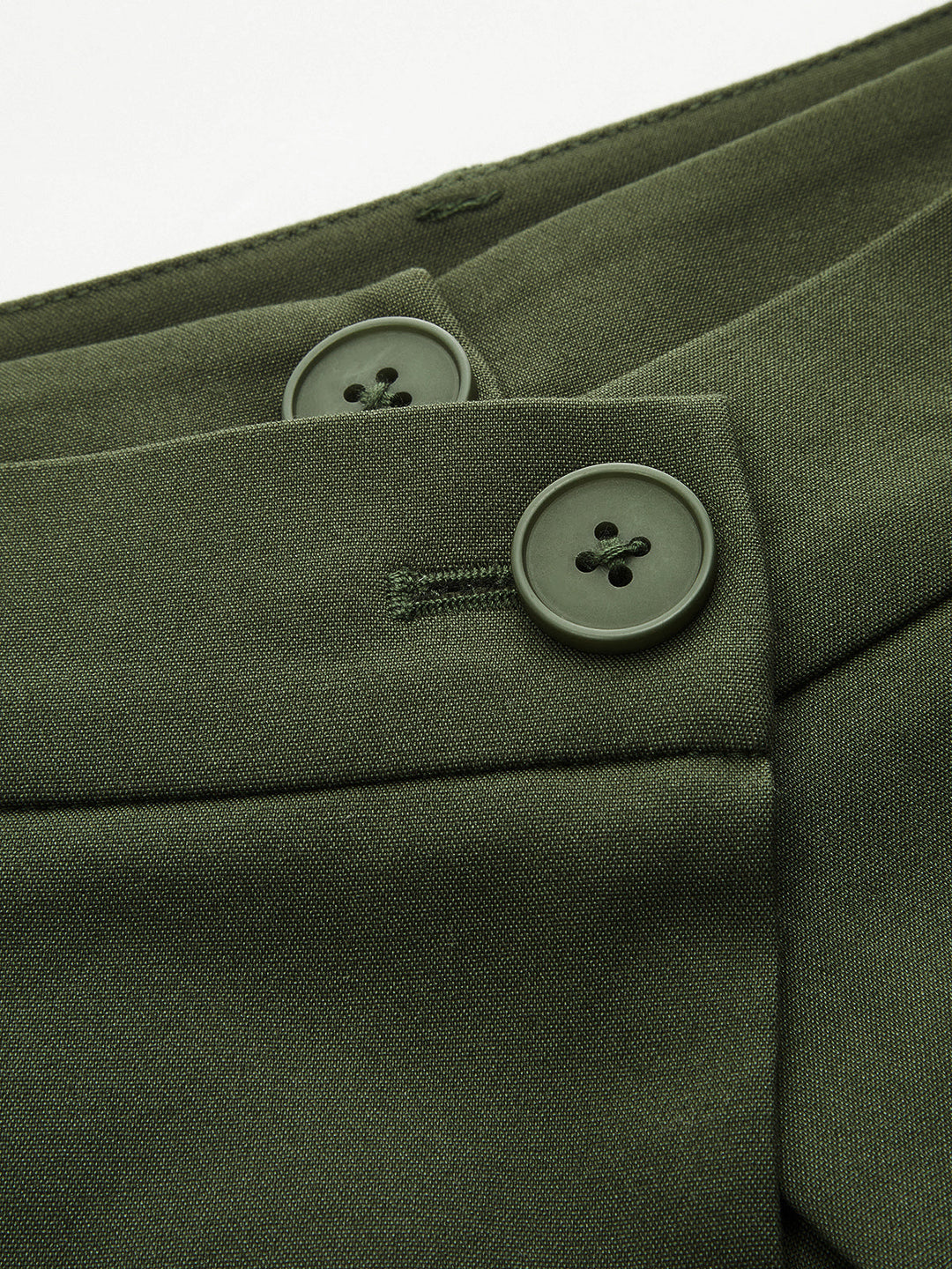 Pantalons larges à taille croisée