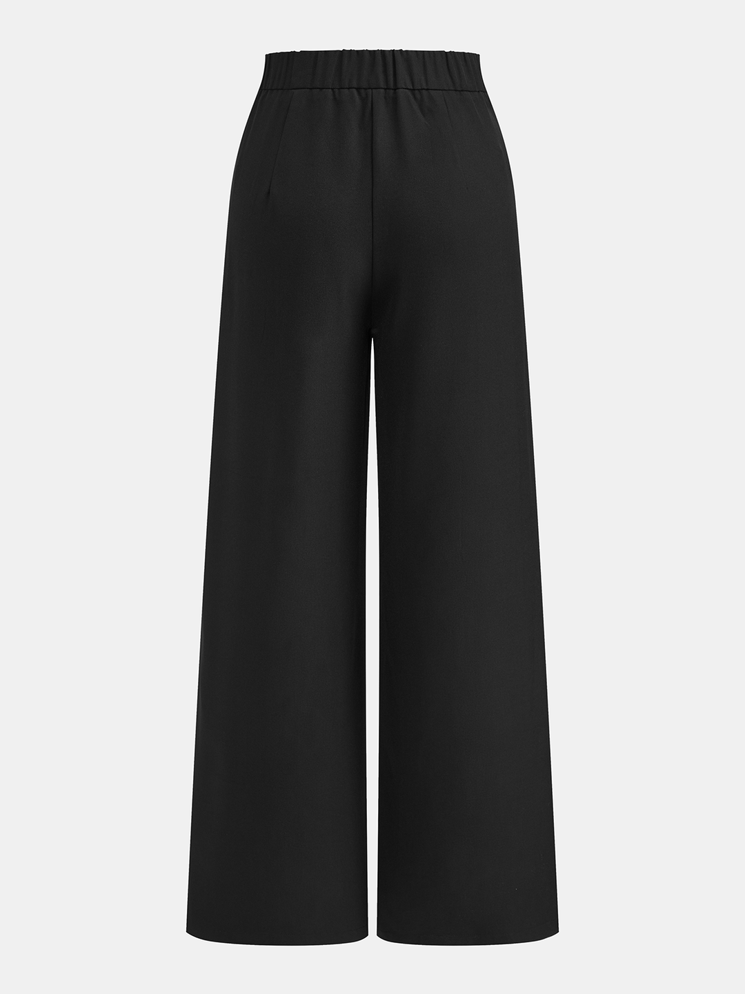 Pantalons Droits Plissés en Métal