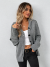 Cardigan à capuche avec cordon de serrage