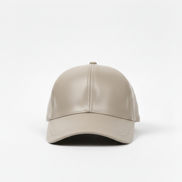 Casquette en Cuir - Vin