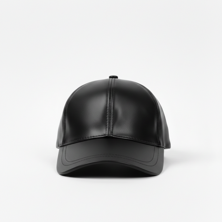 Casquette en Cuir - Vin