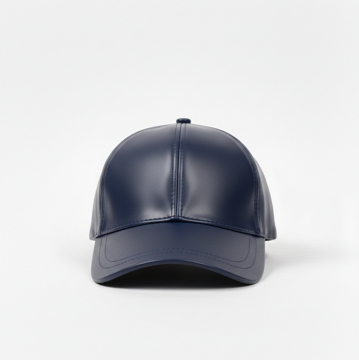 Casquette en Cuir - Vin