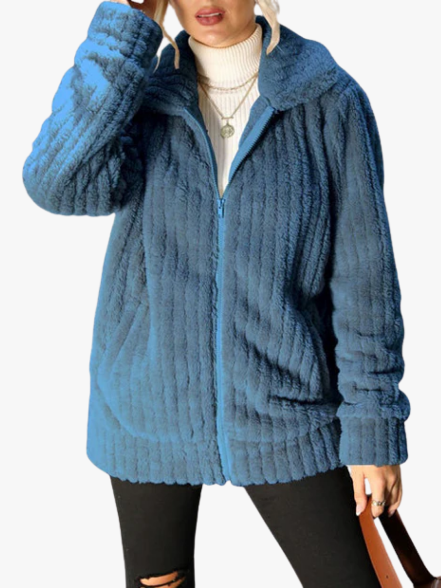 MOREAU LYON | MANTEAU EN PELUCHE POUR FEMMES