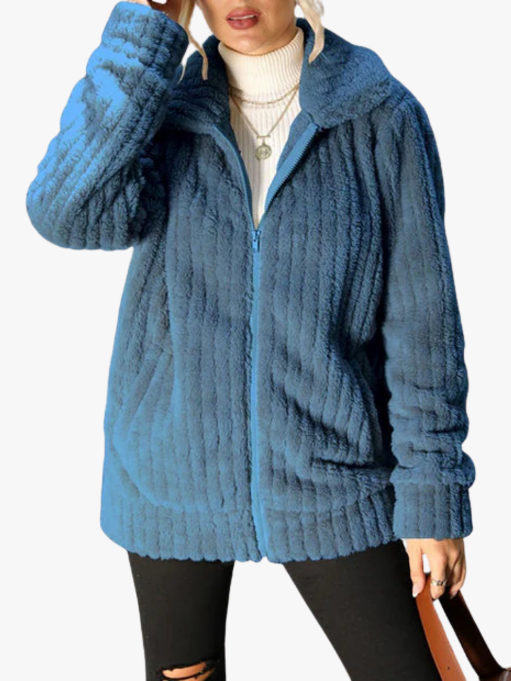 MOREAU LYON | MANTEAU EN PELUCHE POUR FEMMES