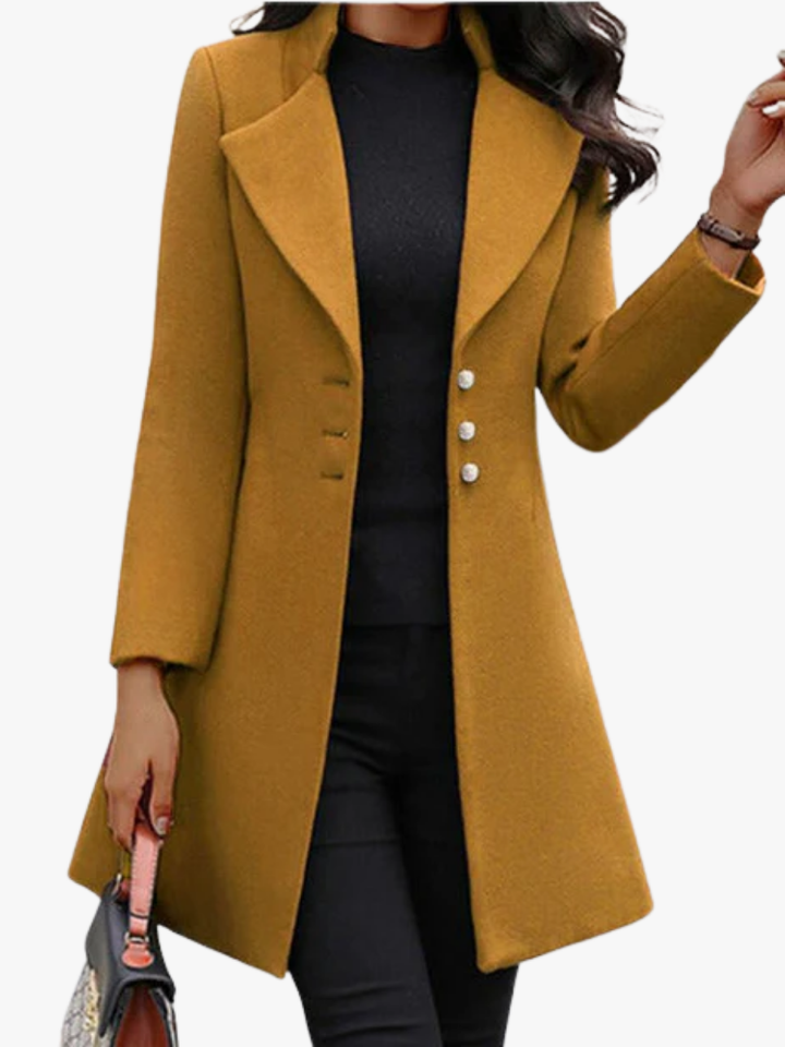 MOREAU LYON | MANTEAU MÉLANGE DE LAINE POUR FEMMES