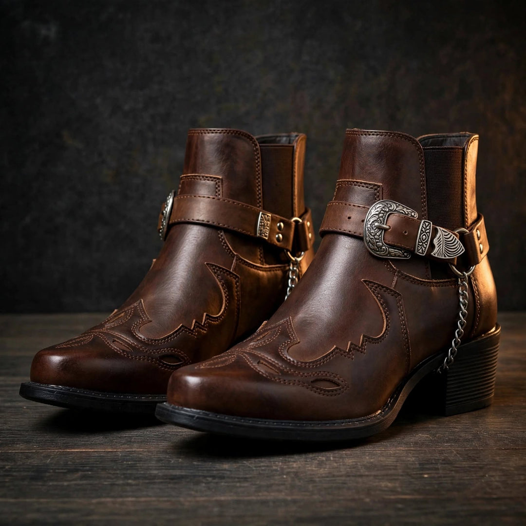 Bottes en cuir Maverick