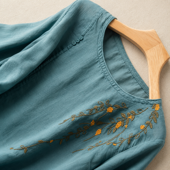 Blouse en Coton Lin Adeline