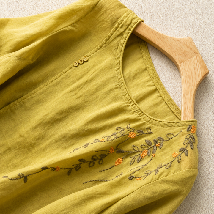 Blouse en Coton Lin Adeline