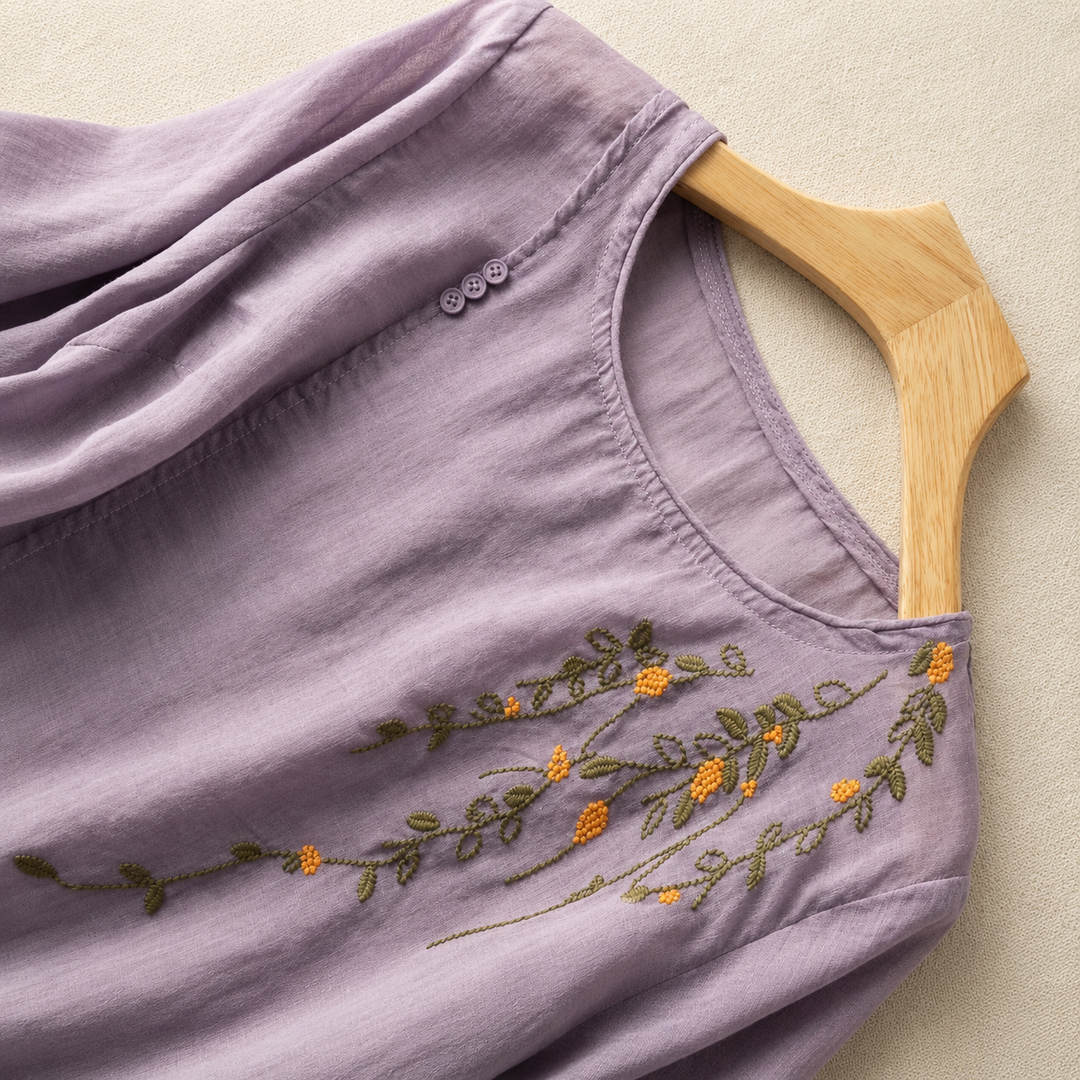 Blouse en Coton Lin Adeline