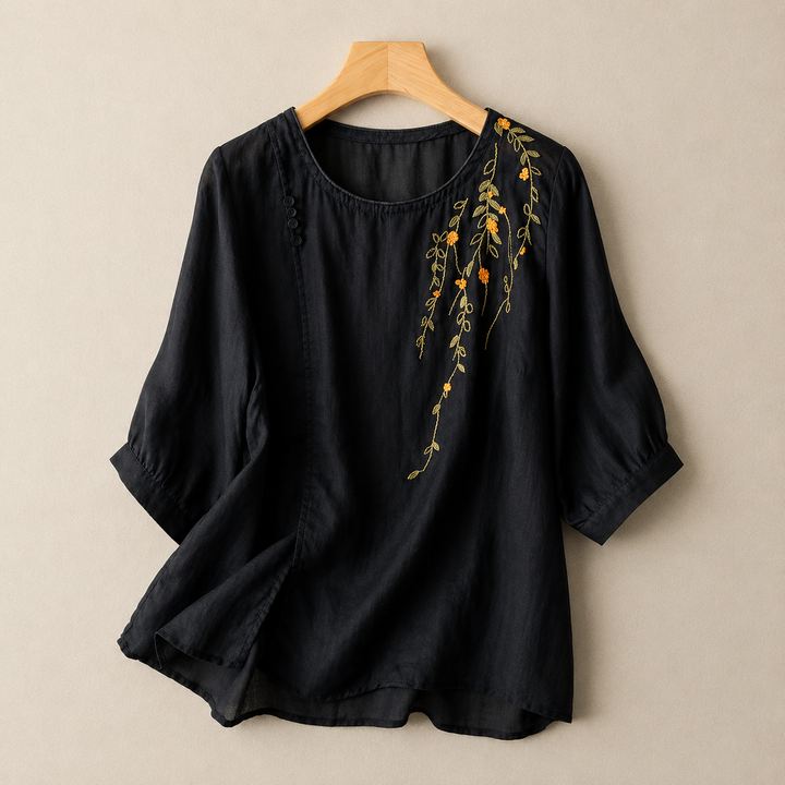 Blouse en Coton Lin Adeline
