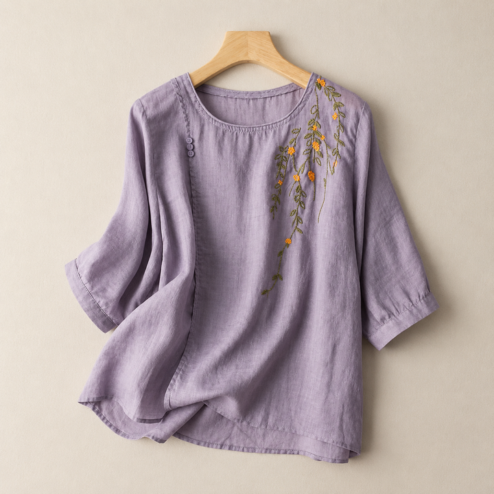 Blouse en Coton Lin Adeline