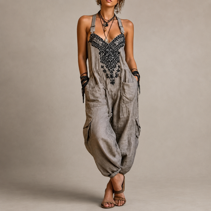 WREN | Salopette Boho avec Coupe Harem