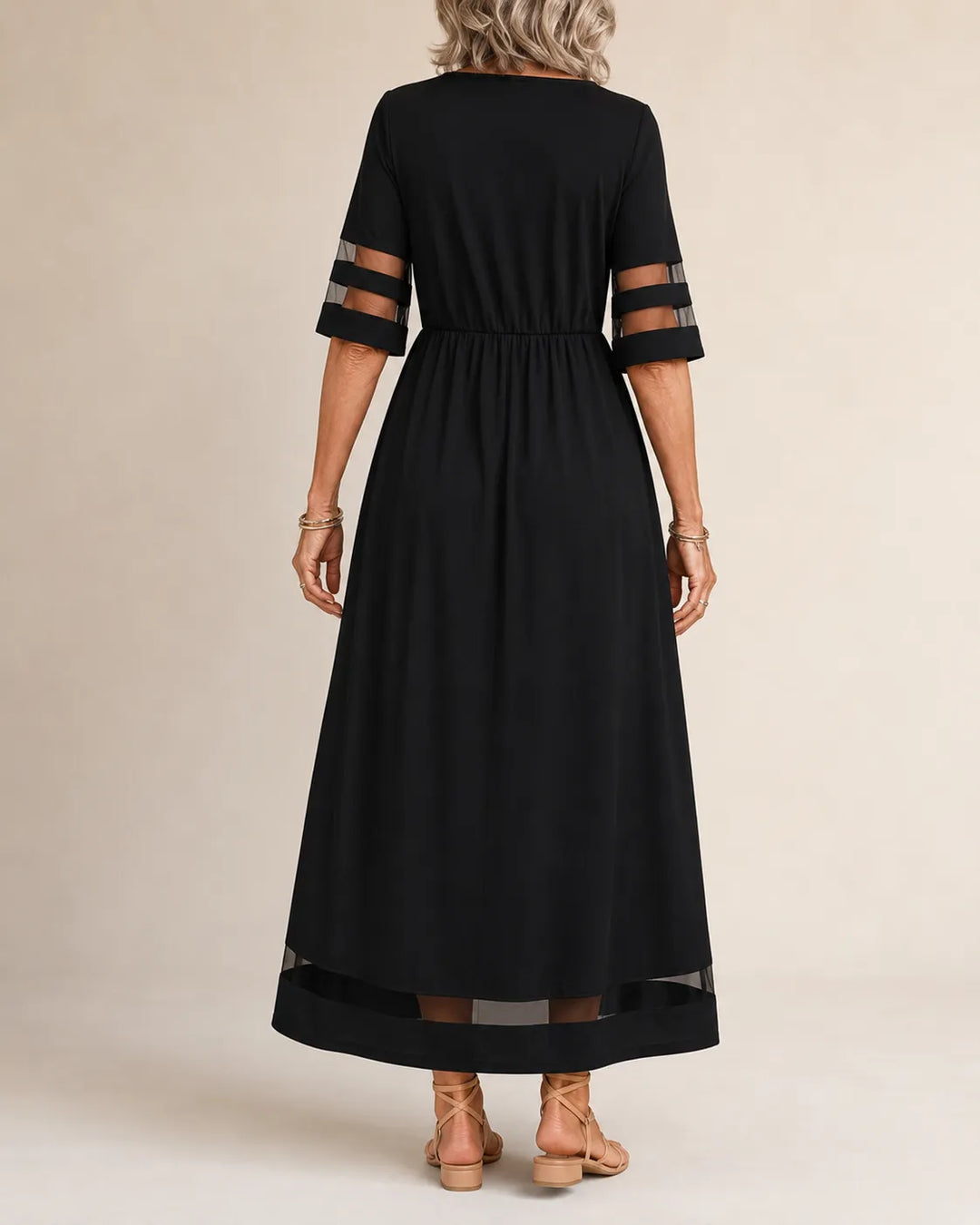 Aubrey™ – Robe Midi Flatteuse et Lissante pour le Ventre