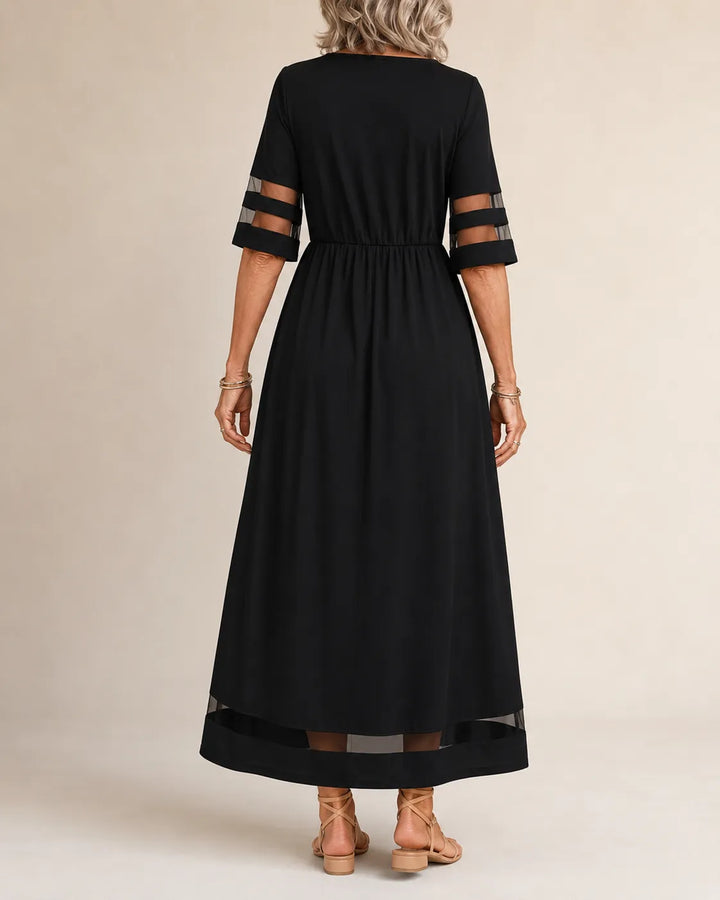 Aubrey™ – Robe Midi Flatteuse et Lissante pour le Ventre
