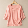Blouse en Coton Lin Amoura