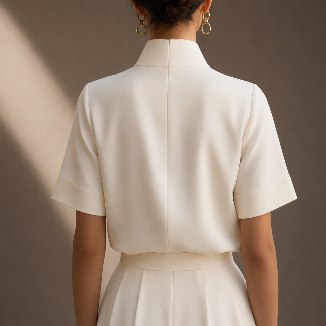 Blouse Amelie Col Montant