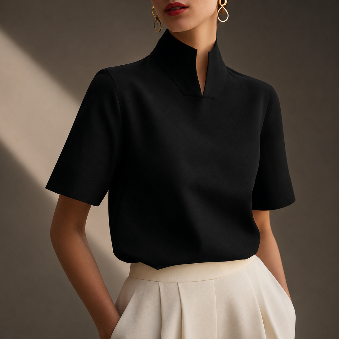 Blouse Amelie Col Montant