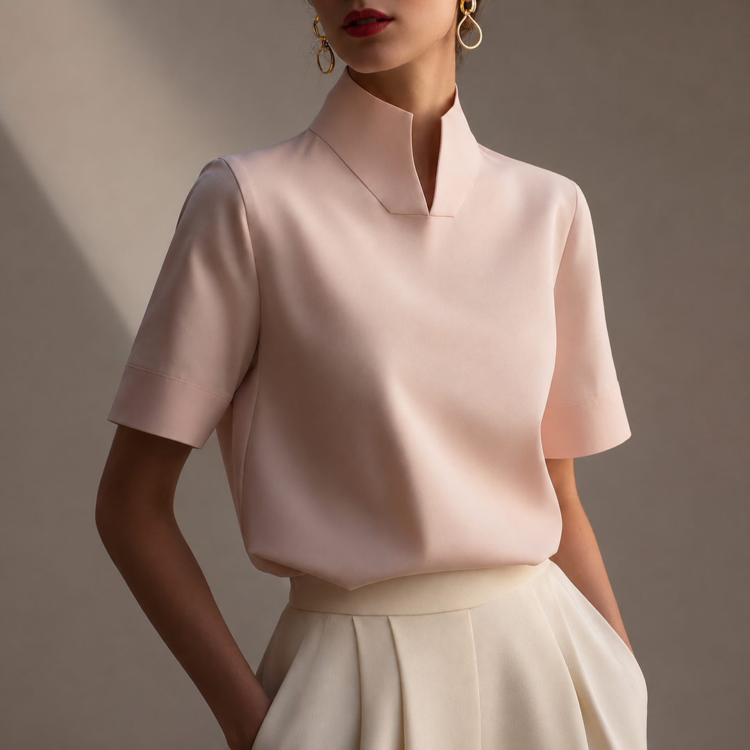 Blouse Amelie Col Montant