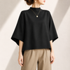 Blouse à col montant Amélie