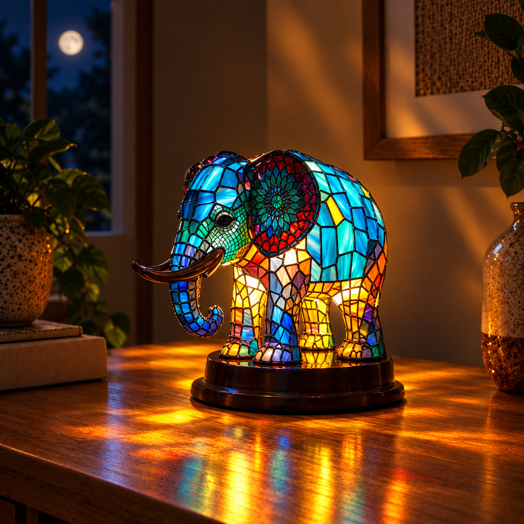 Noa – Lampe Magique en Forme d'Éléphant