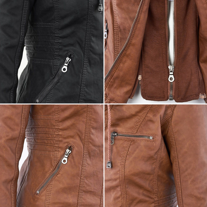 Callista | Veste de moto à capuche