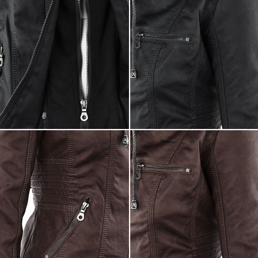 Callista | Veste de moto à capuche