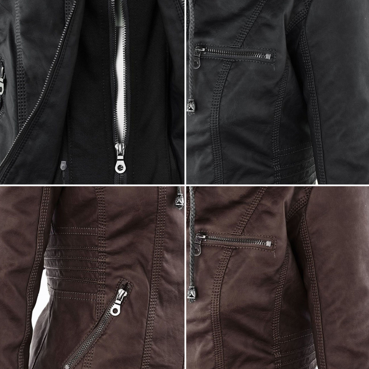 Callista | Veste de moto à capuche
