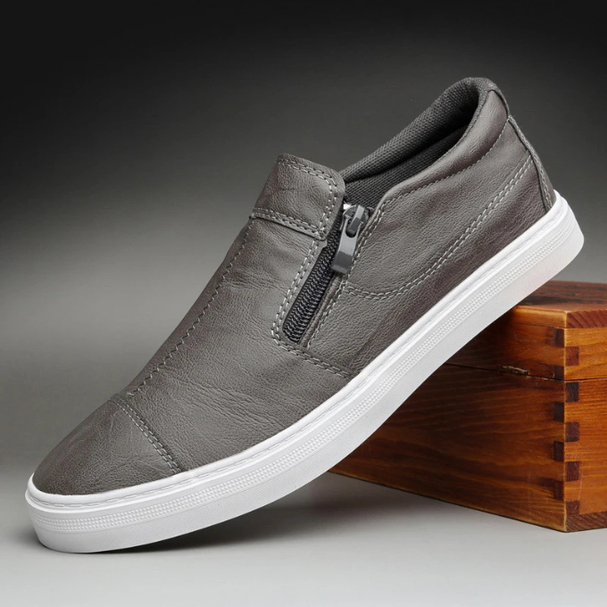 Les baskets zippées Ashton