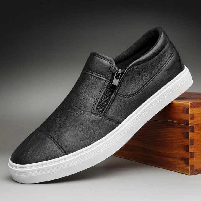 Les baskets zippées Ashton
